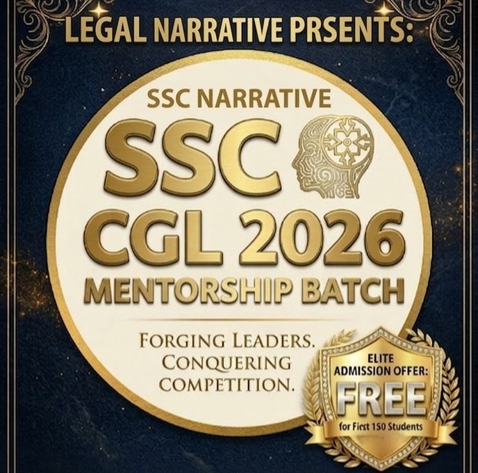 SSC CGL 2026 MENTORSHIP PROGRAM by SSC NARRATIVE