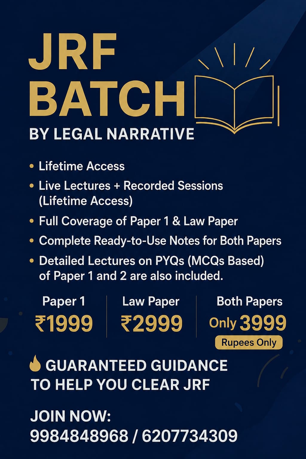 NET/JRF Batch