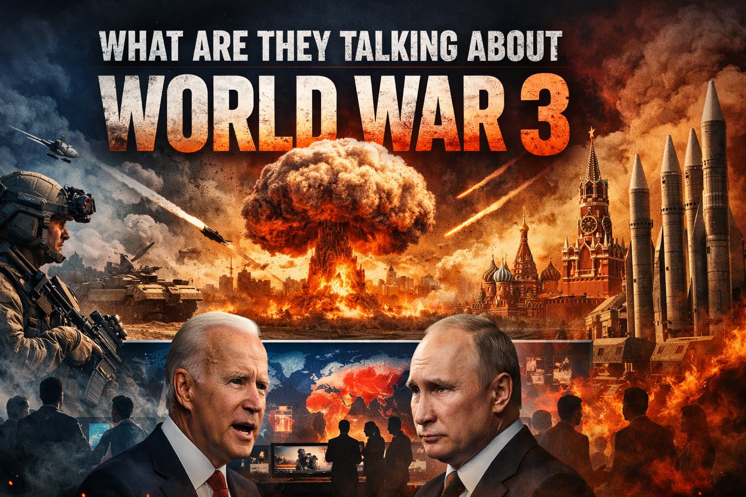 WHAT ARE THEY TALKING ABOUT WORLD WAR 3