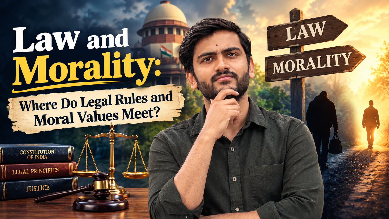 Law and Morality: Where Do Legal Rules and Moral Values Meet?