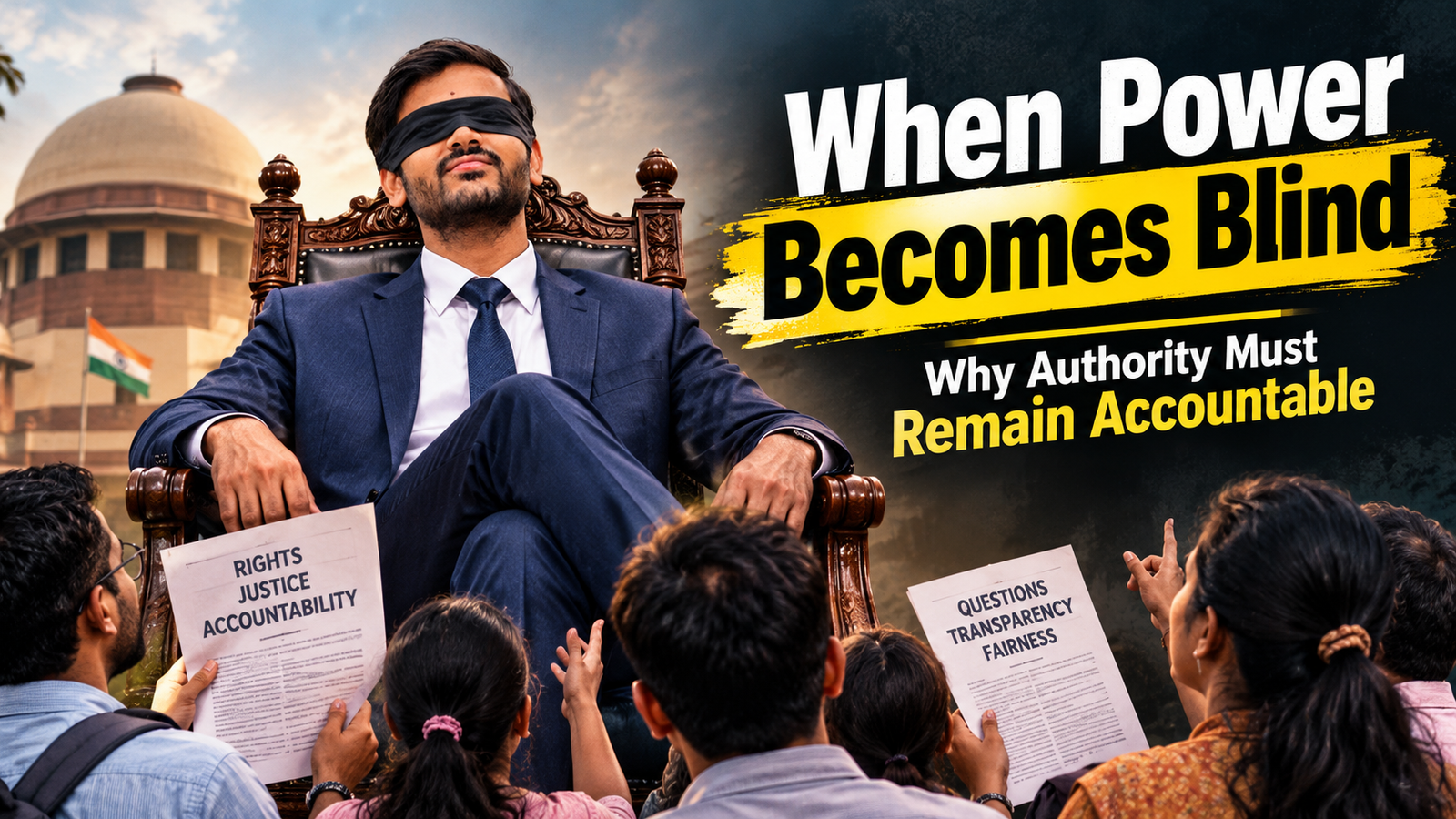 When Power Becomes Blind: Why Authority Must Remain Accountable