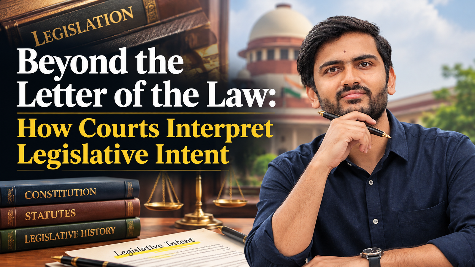 Beyond the Letter of the Law: How Courts Interpret Legislative Intent